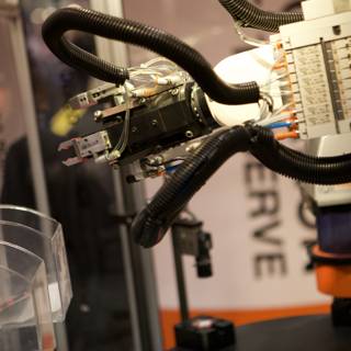 Robotic Arm Serves Refreshing Drink