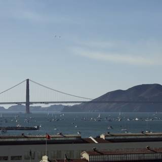 Fleet Week Air Show 2023 - San Francisco's Majestic Bridge View