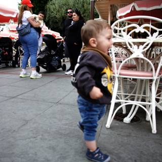 Baby's First Steps at Disneyland