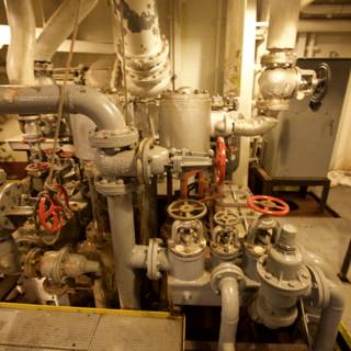 The Inner Workings of a Ship's Engine Room