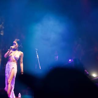 Jhené Aiko Rocks Coachella Stage in Bikini