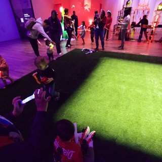 Baby Rave: Neon Dance Floor at Asian Art Museum