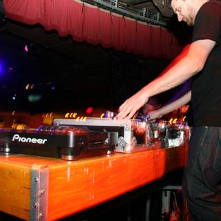 Nightclub Performance by a Skilled DJ