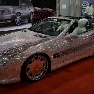 Glittery Mercedes SLK SL500 at LA Auto Show