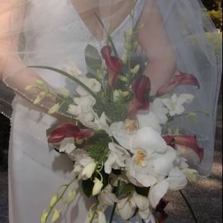 The Bride's Stunning Flower Bouquet