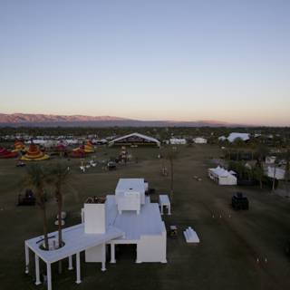 The Grand White Tent at Coachella