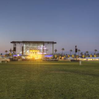 The Grand Stage in the Green Field