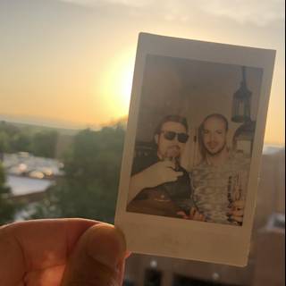 Two Men in the Sunset