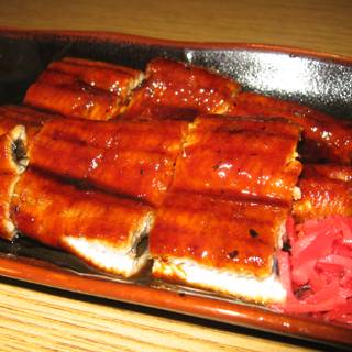 Trio of Teriyaki Pork plates