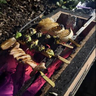 Sizzling Skewers Under the Stars