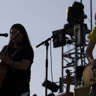 Kim Deal and Kim Deal Rock the Crowd with Their Guitars and Vocals at Coachella 2008