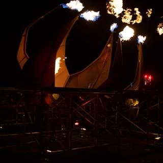 Flaming Spectacle at Coachella