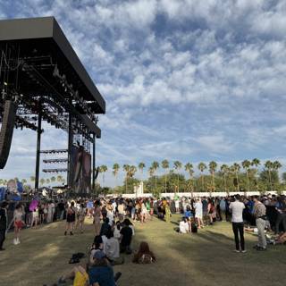 Coachella Vibes Under Cloudy Skies