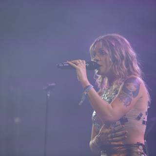 Tattooed Singer Takes Over Coachella Stage