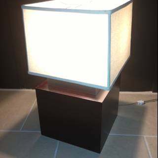 White Shade Table Lamp