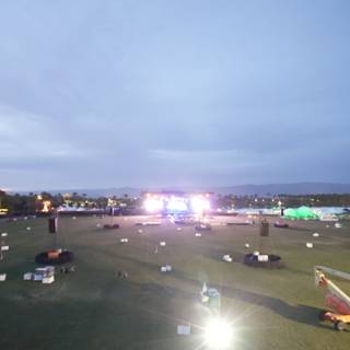 Coachella Music Festival on an Airfield