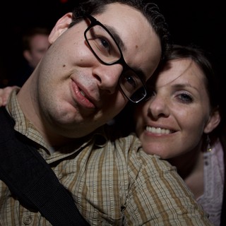 Dave and Penelope Share a Moment at Nightclub