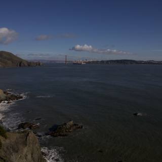 Promontory Overlooking Golden Gate Bridge