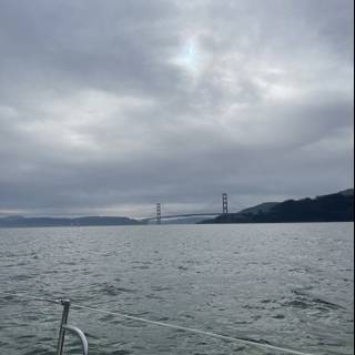Sailing towards the Golden Gate