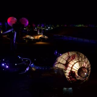 Illuminated Shell Sphere