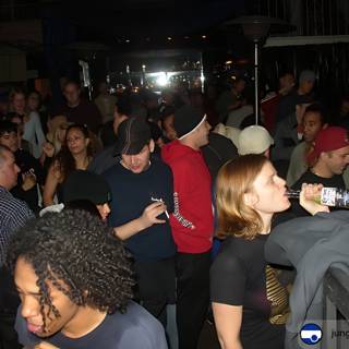 Party Crowd at Nightclub