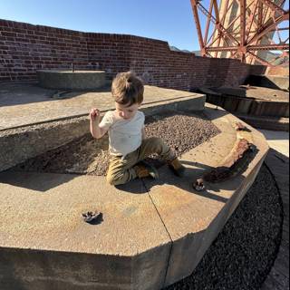 Young Explorer at Fort Point, San Francisco