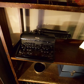 Vintage Royal Typewriter on Mid-Century Desk