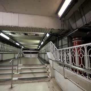 Abandoned Underground Pedestrian Subway Passage in London