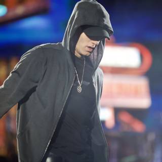 Eminem Rocks the Stage at EZoo Music Festival in Paris