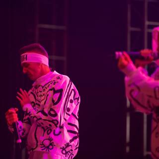 White Hoodie Duo Delights the Crowd at Coachella