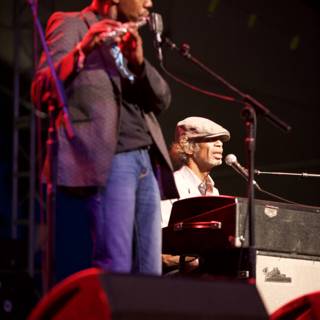 Musical duo performing at 2010 Coachella