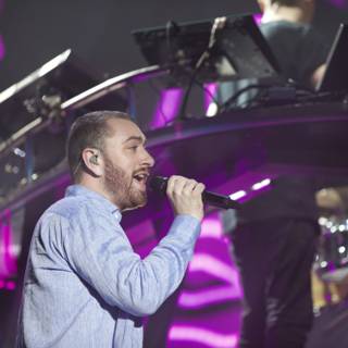 Sam Smith Belts Out Hit Songs at Coachella Music Festival