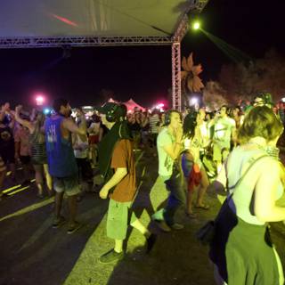 Nighttime Dance Party at Coachella