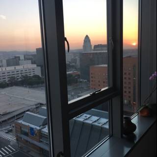 Sunset View From The Broad Building
