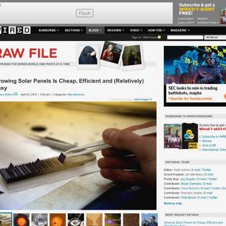 Raw File Website with Person Holding Paintbrush