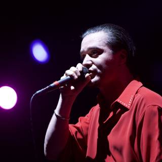 Mike Patton lights up the stage with a solo performance