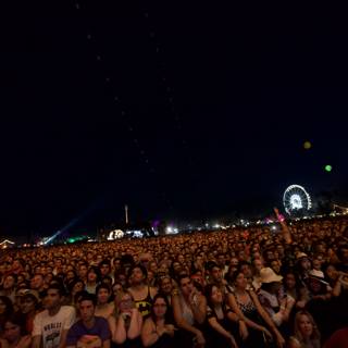 Coachella Concert Goers Take Over the Night Sky
