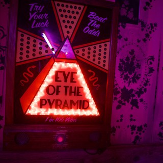 Eye of the Pyramid Vintage Arcade Game Machine