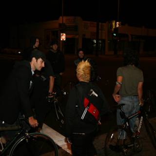 Nighttime Cyclists