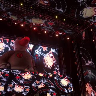Giant Stuffed Animal Takes Center Stage at Coachella