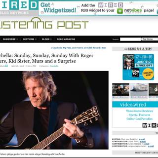 Roger Waters Rocks Wired