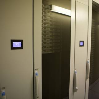 Rows of Servers in Data Center