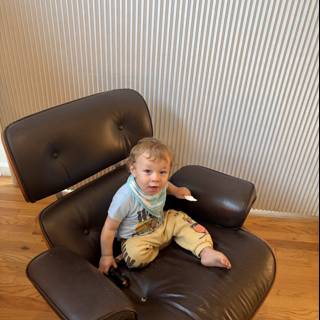 Tiny Explorer in a Big Chair