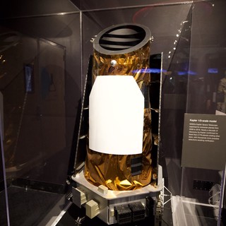 Kepler Space Telescope Scale Model Museum Display