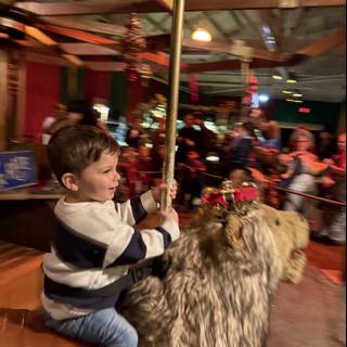 Whirls of Joy at the Carousel