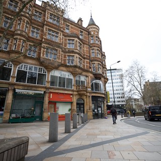 Victorian Architecture on London Street Corner