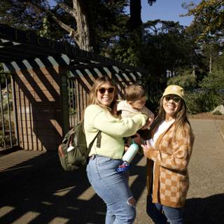 Family Moments at the Botanical Garden, San Francisco