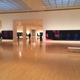 Art-filled Room at the Museum of Contemporary Art