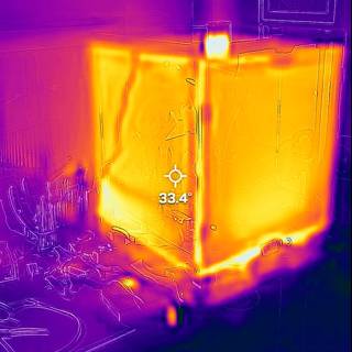 Thermal View of a Modern Computer Box