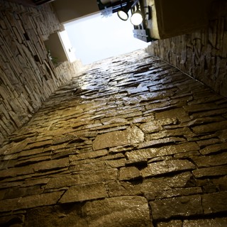 Ancient Stone Steps Leading to Light